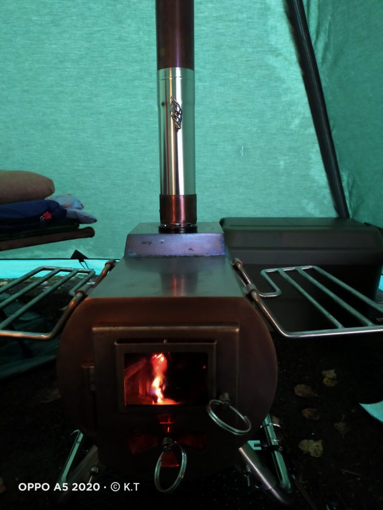 秋冬キャンプ必見！G-stove(ジーストーブ)に「ダンパー」を追加したら、とても火持ちが良くなりました！ | Kazu Photo – 道楽 –